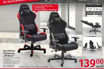 Selgros DXRacer Sportlicher Chefsessel DX Racer Angebot