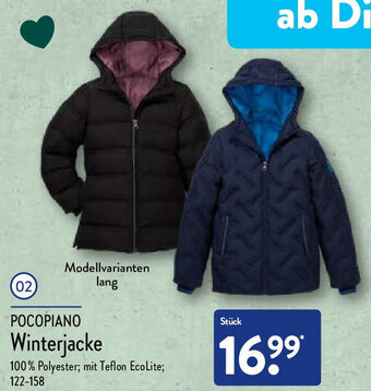 Aldi Nord Pocopiano Winterjacke Angebot