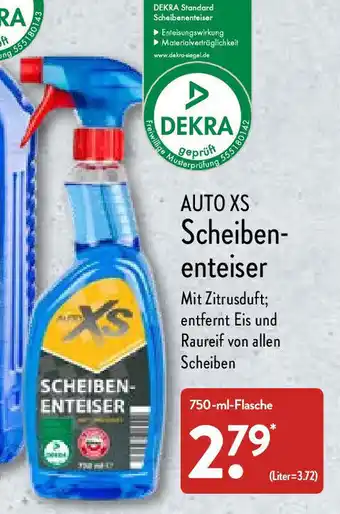 Aldi Nord Auto XS Scheibenenteiser 750 ml Flasche Angebot