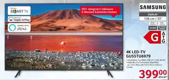 Selgros Samsung 4K FullHD LED TV 55" | GU55TU6979 Angebot