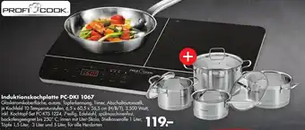 Handelshof Profi Cook Induktionskochplatte PC-DKI 1067 Angebot