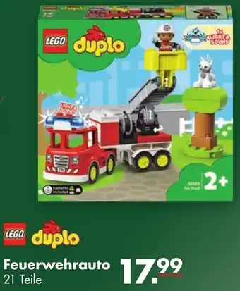 Handelshof Lego Duplo Feuerwehrauto Angebot