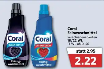 Combi Coral Feinwaschmittel Angebot