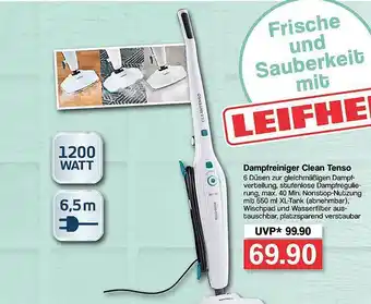 Famila Nord West Leifheit Dampfreiniger Clean Tenso Angebot