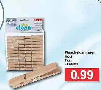 Famila Nord West Wäscheklammern Holz Angebot