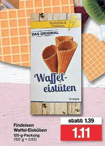 Famila Nord West Findeisen Waffel-eistüten Angebot