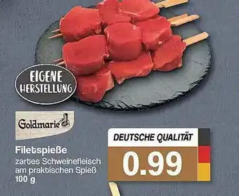 Famila Nord West Goldmarie Filetspieße Angebot