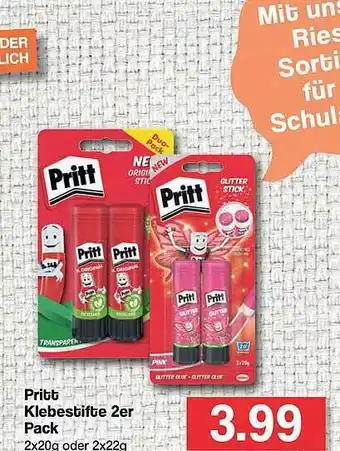 Famila Nord West Pritt Klebestifte 2er Pack Angebot