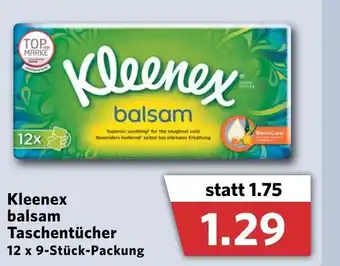 Combi Kleenex Balsam Taschentücher Angebot