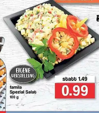 Famila Nord West Famili Spezial Salat Angebot