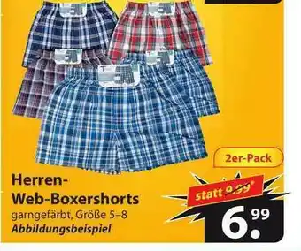 Famila Nord West Herren Web-boxershorts Angebot