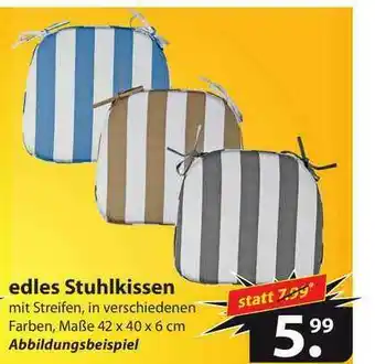 Famila Nord West Edles Stuhlkissen Angebot