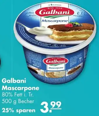 Handelshof Galbani Mascarpone 500 g Becher Angebot