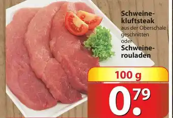 Famila Nord West Schweine Kluftsteak Oder Schweine Rouladen Angebot