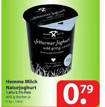 Famila Nord West Hemme Milch Naturjoghurt Angebot