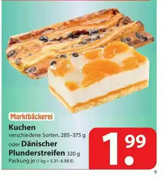 Famila Nord West Kuchen Oder Dänischer Plunderstreifen Angebot