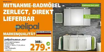 Globus Baumarkt Pelipal Badblock „kiel” Angebot