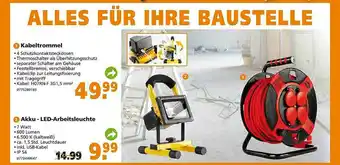 Globus Baumarkt Kabeltrommel Oder Akku - Led-arbeitsleuchte Angebot