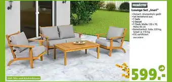 Globus Baumarkt Primaster Lounge Set „inari” Angebot