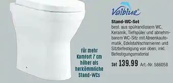 Hellweg Stand-wc-set Valblue Angebot