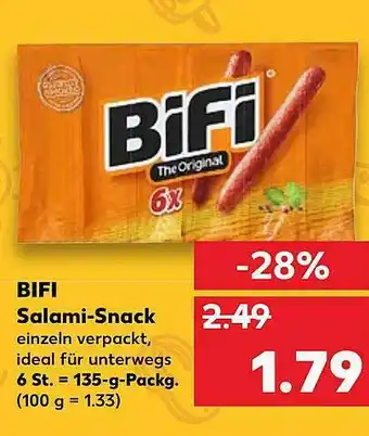 Kaufland Bifi Salami-snack Angebot