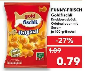 Kaufland Funny-frisch Goldfischli Angebot