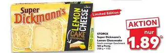 Kaufland Storck Super Dickmann's Lemon Cheesecake Angebot