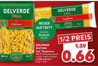 Kaufland Delverde Buitoni Teigwaren Angebot