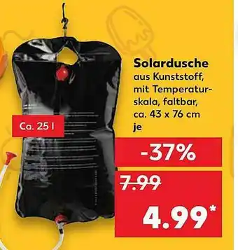 Kaufland Solardusche Angebot