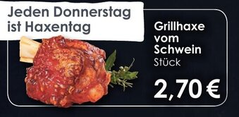 Combi Grillhaxe vom Schwein Angebot