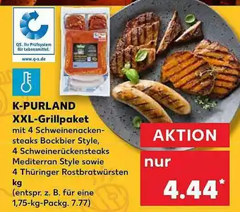 Kaufland K-purland XXL-grillpaket Angebot