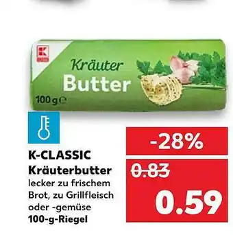 Kaufland K-classic Kräuterbutter Angebot