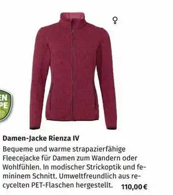 Sport 2000 Damen-jacke rienza iv Angebot