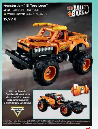 Lego Monster jam el toro loco Angebot