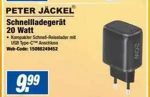 Expert Peter jäckel schnellladegerät 20 watt Angebot