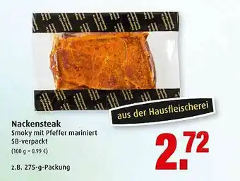 Markant Nackensteak Angebot