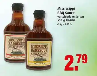 Markant Mississippi Bbq Sauce Angebot