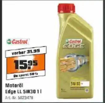 OBI Castrol motoröl edge ll 5w30 Angebot