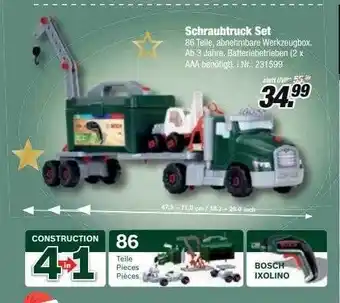 Rofu Kinderland Schraubtruck set Angebot