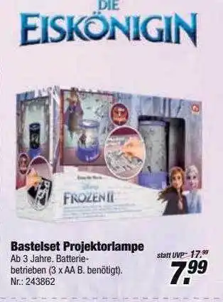 Rofu Kinderland Bastelset projektorlampe Angebot