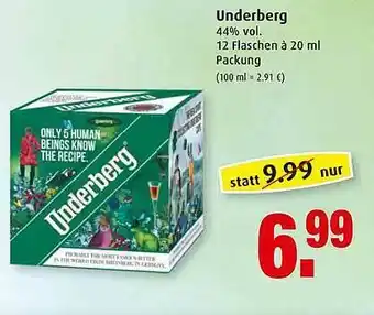 Markant Underberg Angebot