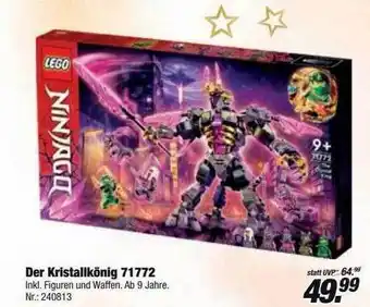 Rofu Kinderland Lego ninjago der kristallkönig 71772 Angebot