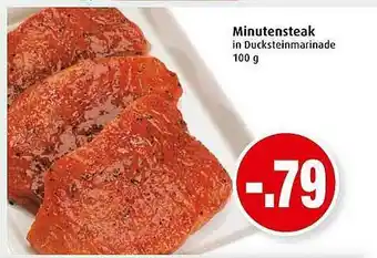 Markant Minutensteak Angebot