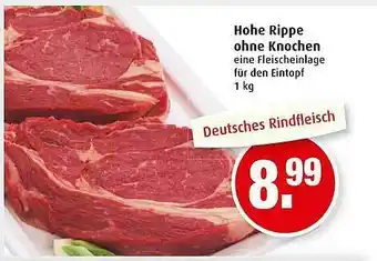 Markant Hohe Rippe Ohne Knochen Angebot