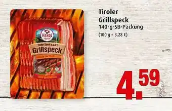 Markant Tiroler Grillspeck Angebot