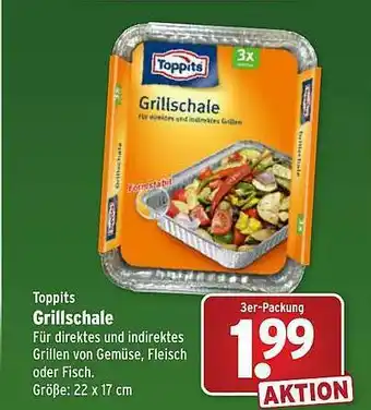 Wasgau Toppits Grillschale Angebot