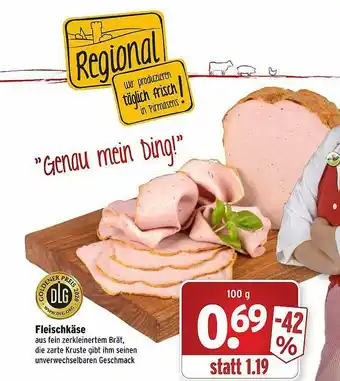 Wasgau Fleischkäse Angebot