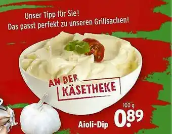 Wasgau Aioli Dip Angebot