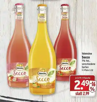 Wasgau Valensina Secco Angebot