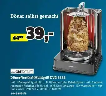 Conrad Clatronic Döner-vertikal-multigrill Dvg 3686 Angebot